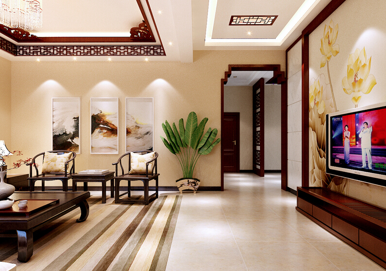 新中国风素雅室内装饰 传统与现代的完美交融